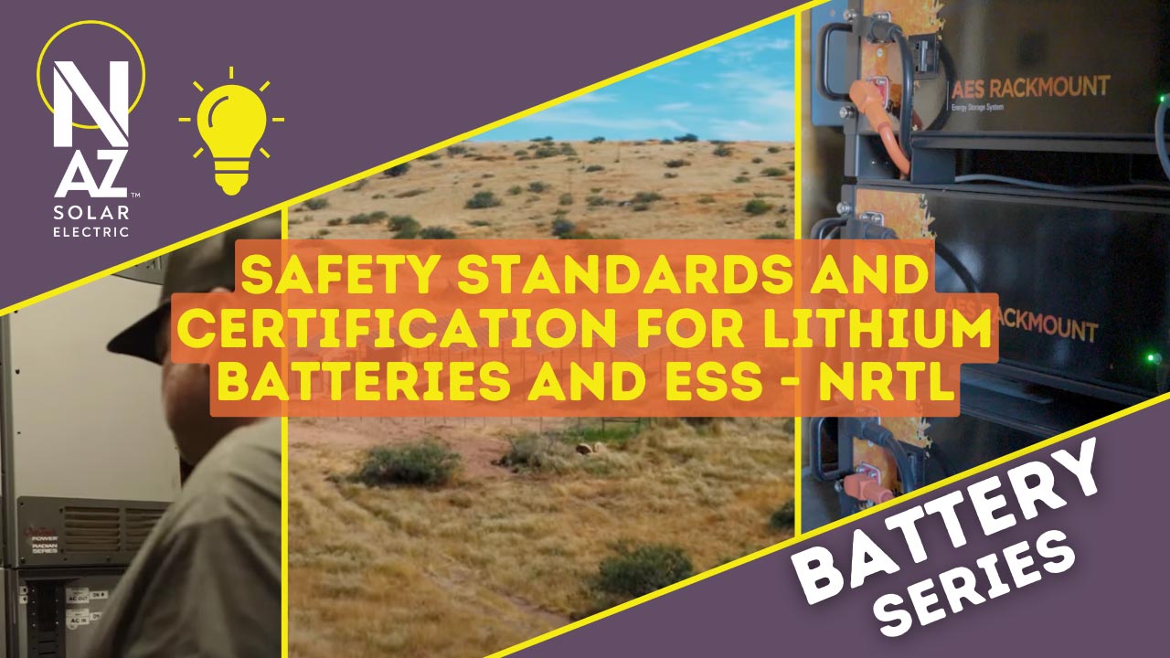 Safety Standards for Lithium Batteries