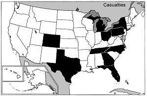 weather underground lightning strike map