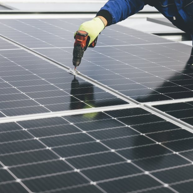 Installation of solar pannel