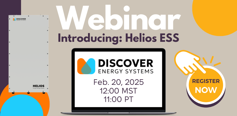 Discover Webinar: Helios ESS
